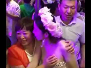 at my wedding. I can see the breasts (breasts, boobs)